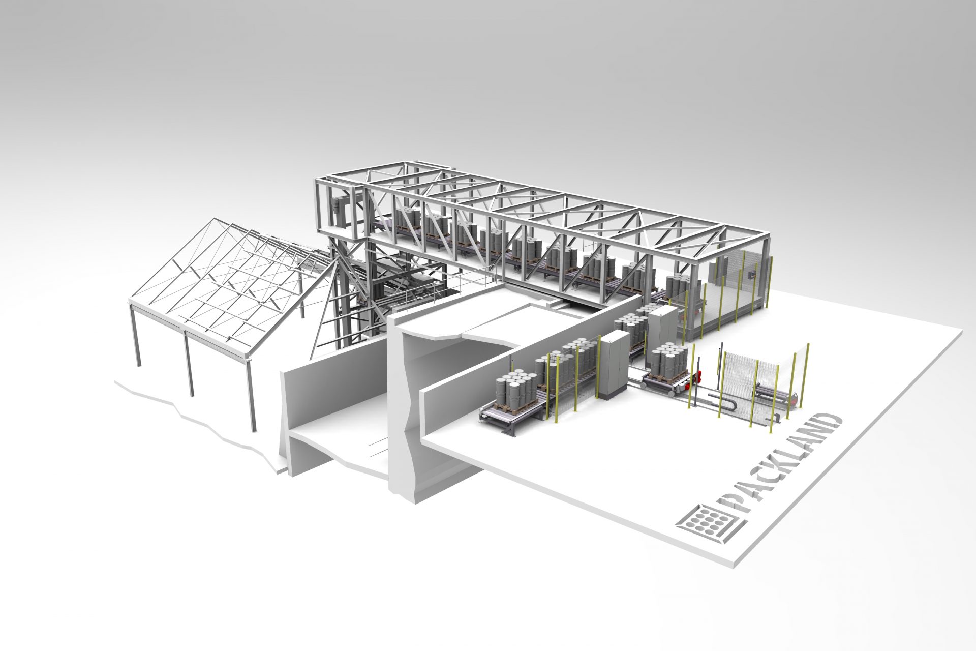 Packland turn key solutions - Packland process mechanization